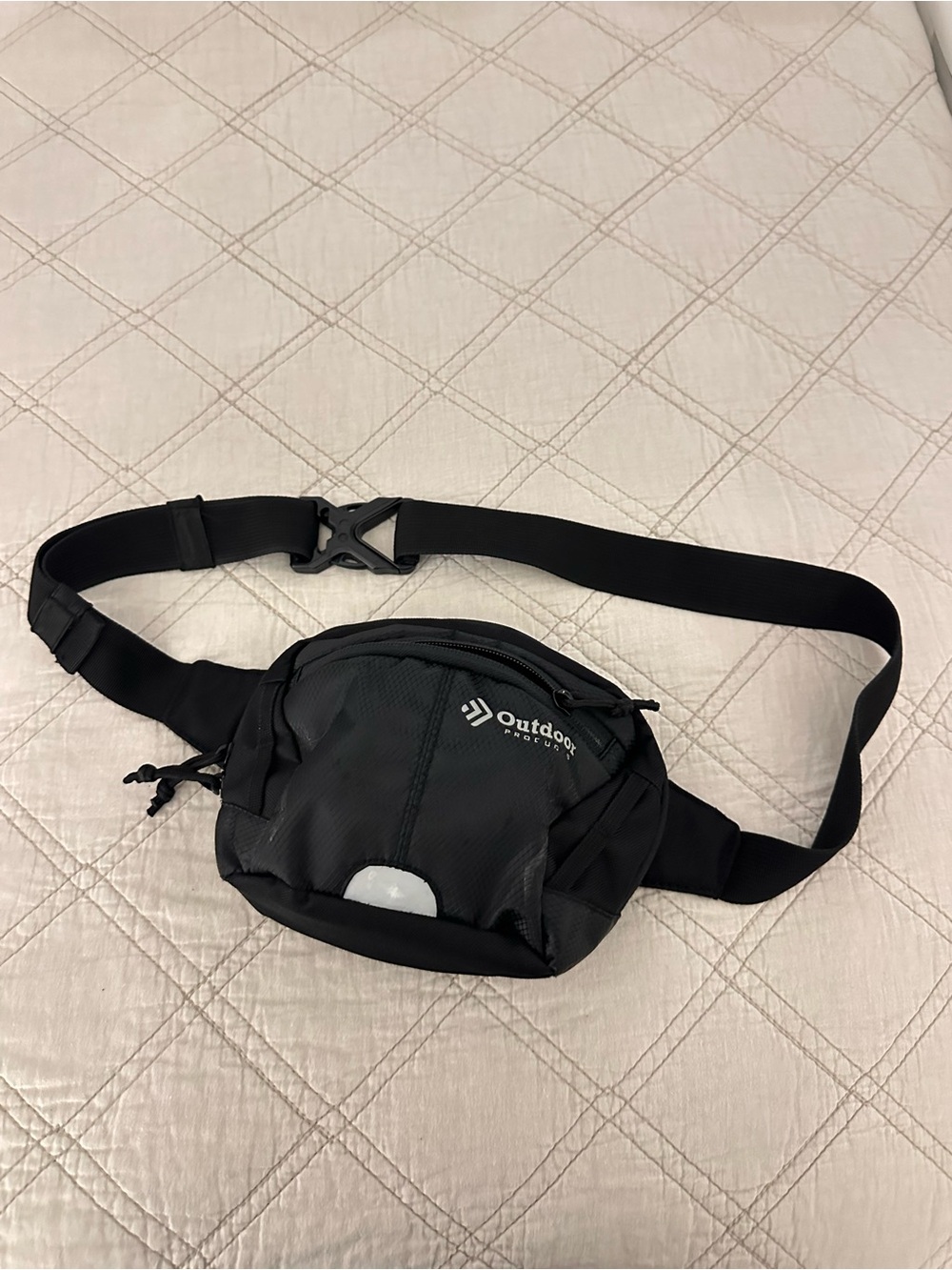 Black Waist Pack - Compact Fanny Pack